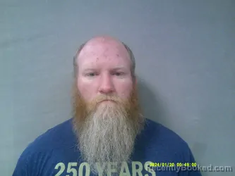 Mugshot of Randolph Scott Garr booked in Lewis County, West Virginia on May 8, 2026