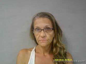 Mugshot of Tammy Jean Haggerty booked in Lewis County, West Virginia on August 3, 2026