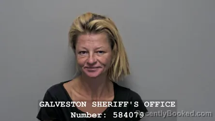Mugshot of Kathryn Emily Wadhams booked in Galveston County, Texas on September 12, 2026