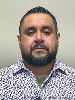 Mugshot of Jose Rene Lozano booked in Galveston County, Texas on September 13, 2026