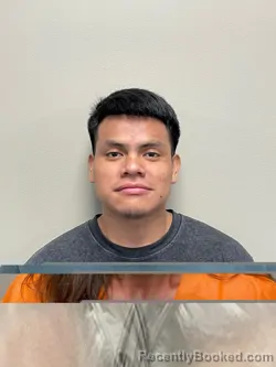 Mugshot of Sebastian Felix Quino Quino booked in Galveston County, Texas on September 14, 2026