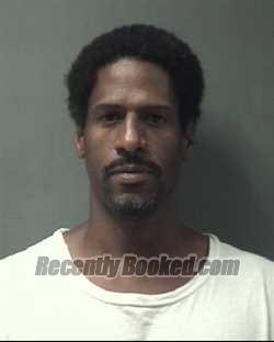 Booking photo from Galveston County, Texas
