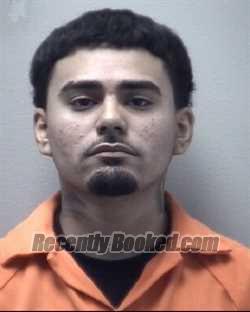 Booking photo from Galveston County, Texas