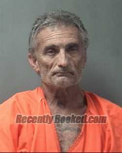 Booking photo from Galveston County, Texas