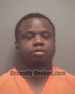 Booking photo from Galveston County, Texas