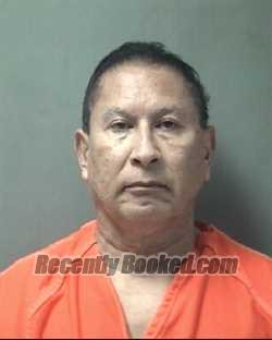 Booking photo from Galveston County, Texas