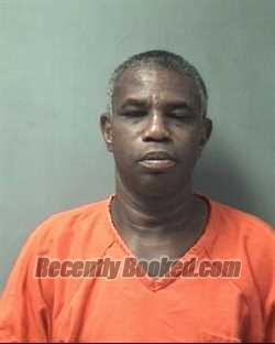 Booking photo from Galveston County, Texas