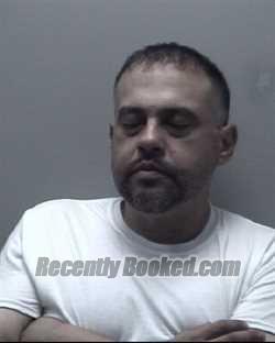 Booking photo from Galveston County, Texas