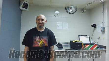 Booking photo from Galveston County, Texas