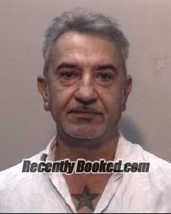 Booking photo from Galveston County, Texas
