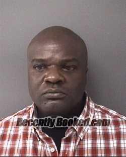 Booking photo from Galveston County, Texas