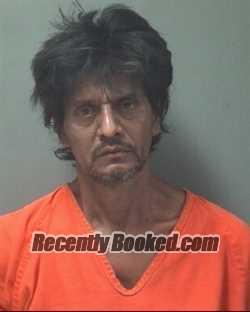 Booking photo from Galveston County, Texas