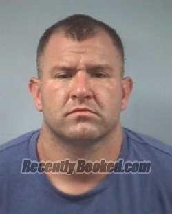 Booking photo from Galveston County, Texas