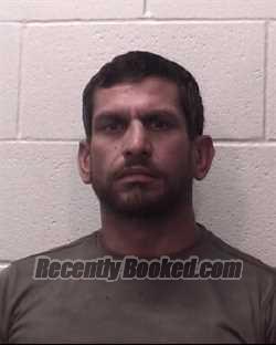 Booking photo from Galveston County, Texas