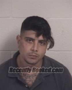 Booking photo from Galveston County, Texas