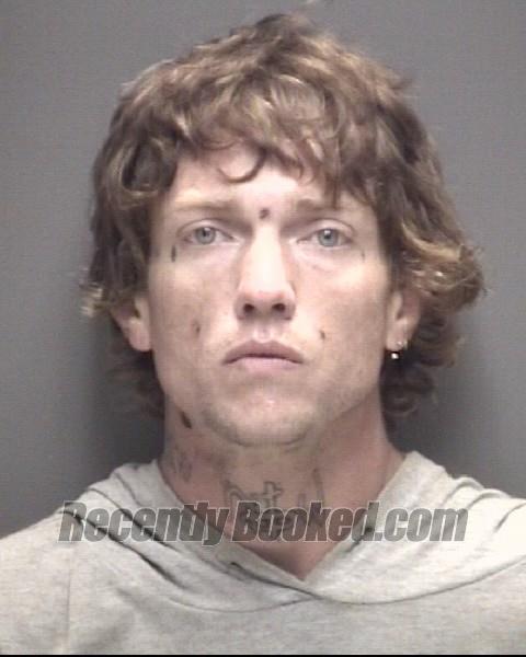 Booking photo from Galveston County, Texas
