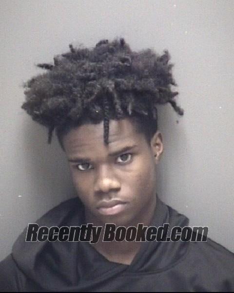 Booking photo from Galveston County, Texas