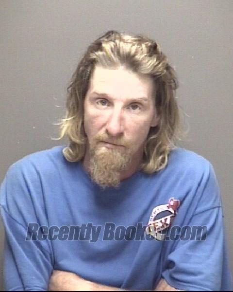 Booking photo from Galveston County, Texas