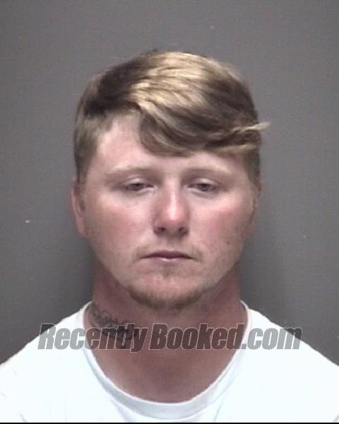 Booking photo from Galveston County, Texas