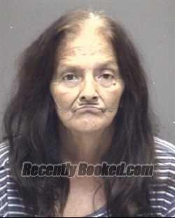 Booking photo from Galveston County, Texas