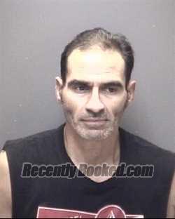 Booking photo from Galveston County, Texas