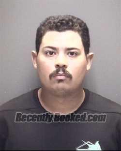 Booking photo from Galveston County, Texas