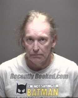 Booking photo from Galveston County, Texas