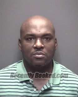 Booking photo from Galveston County, Texas