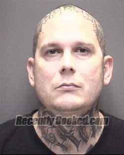 Booking photo from Galveston County, Texas