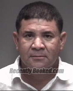 Booking photo from Galveston County, Texas