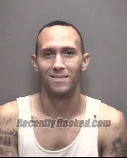 Booking photo from Galveston County, Texas