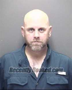 Booking photo from Galveston County, Texas