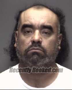 Booking photo from Galveston County, Texas