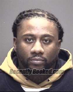 Booking photo from Galveston County, Texas