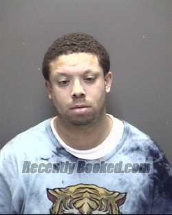 Booking photo from Galveston County, Texas