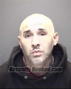 Booking photo from Galveston County, Texas