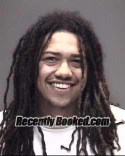 Booking photo from Galveston County, Texas