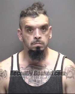 Booking photo from Galveston County, Texas