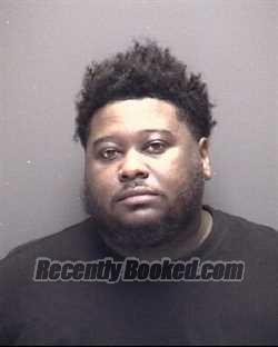 Booking photo from Galveston County, Texas