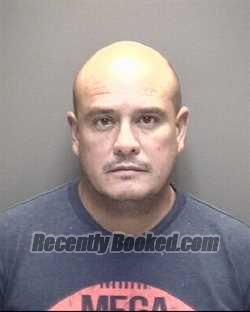 Booking photo from Galveston County, Texas