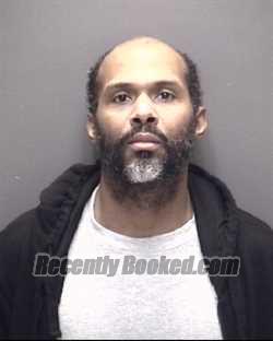 Booking photo from Galveston County, Texas