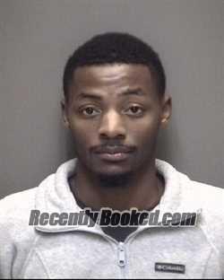 Booking photo from Galveston County, Texas