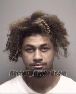 Booking photo from Galveston County, Texas