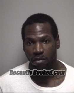 Booking photo from Galveston County, Texas