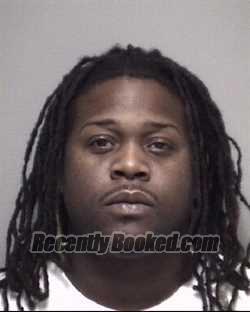 Booking photo from Galveston County, Texas