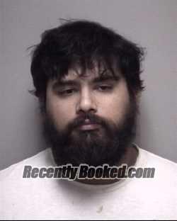 Booking photo from Galveston County, Texas