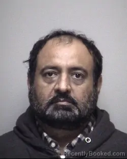 Mugshot of SAMIRALI . GHABRANI booked in Galveston County, Texas on May 1, 2026
