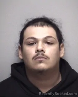 Booking photo from Galveston County, Texas