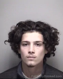 Booking photo from Galveston County, Texas