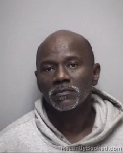 Booking photo from Galveston County, Texas